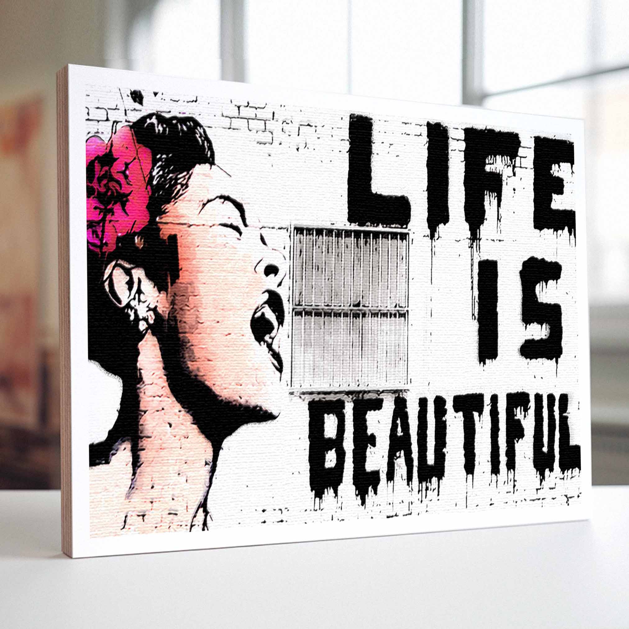 BANKSY - Life is Beautiful