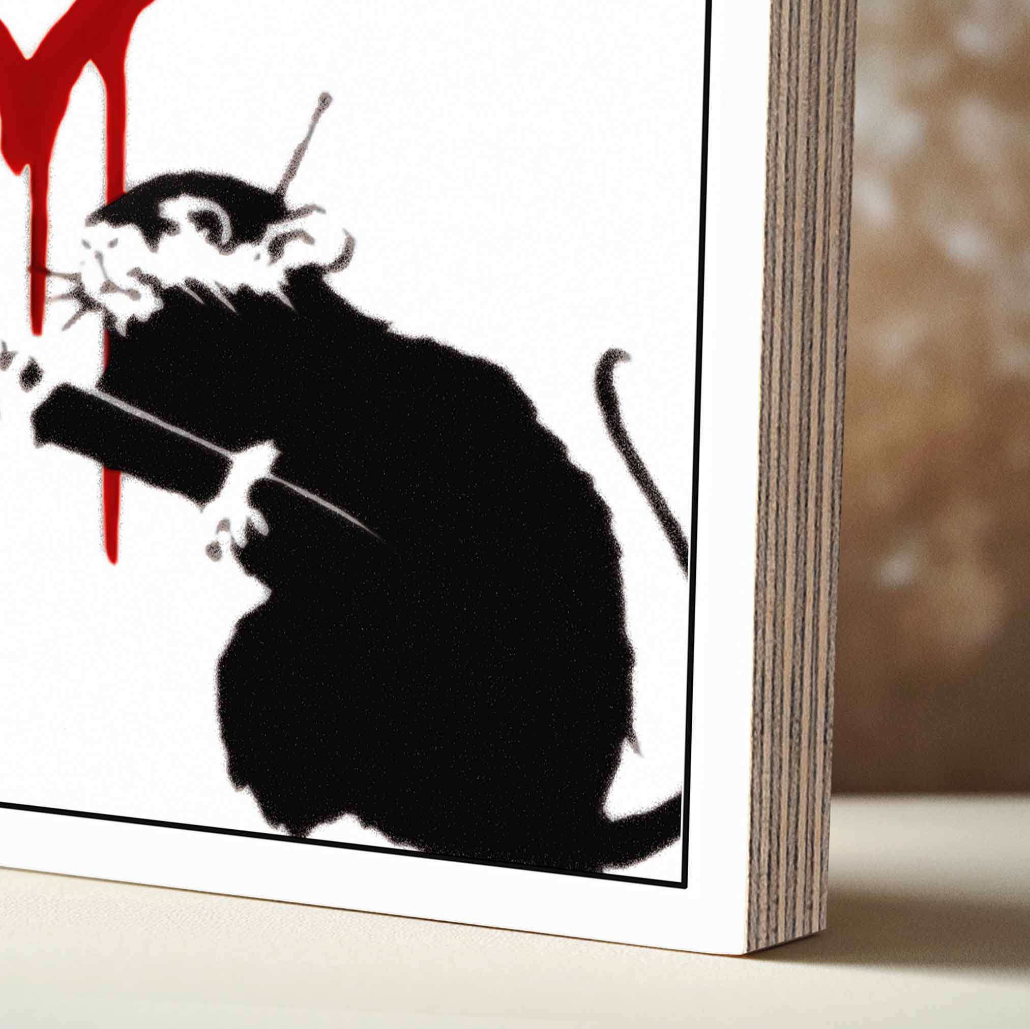 BANKSY - Brushing Rat