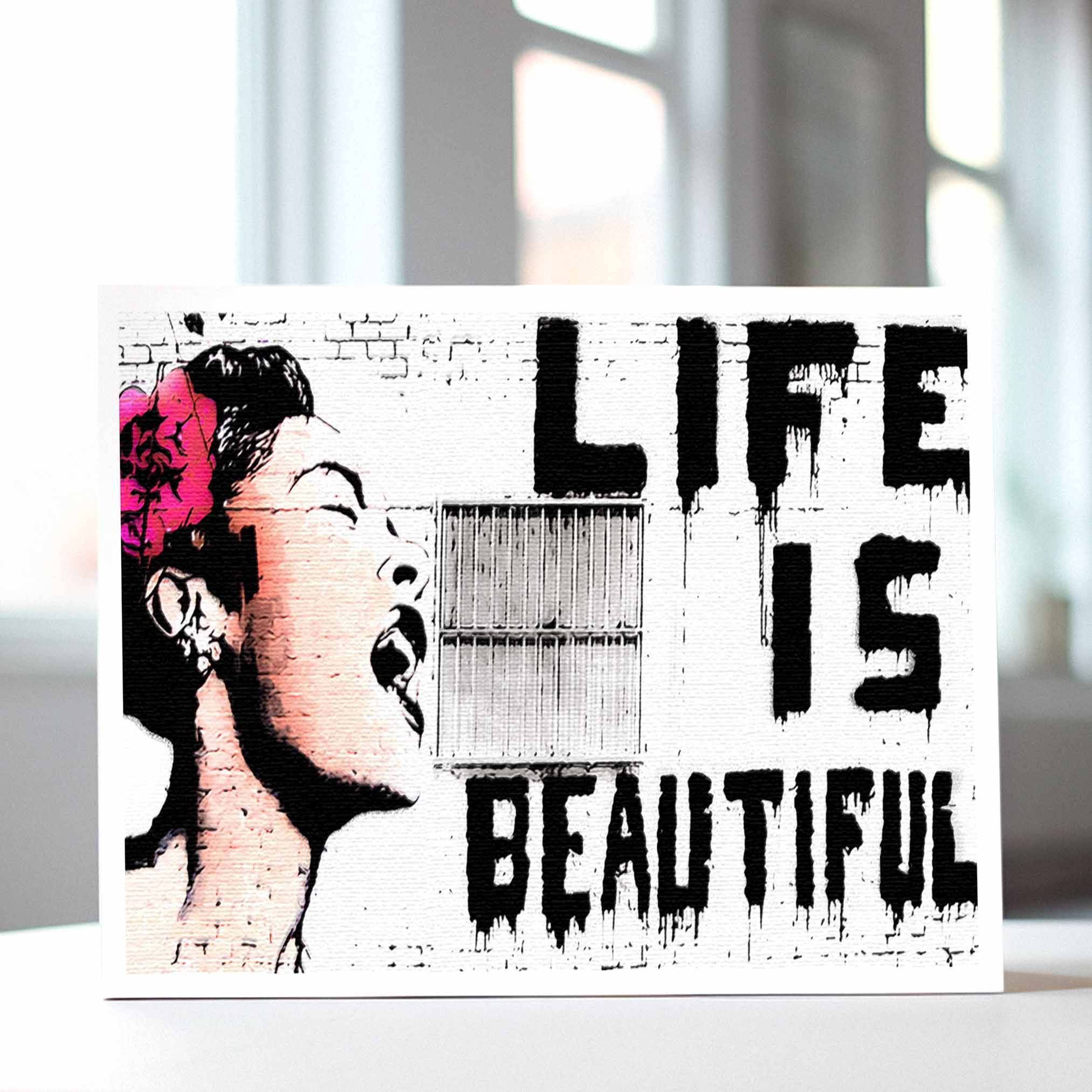 BANKSY - Life is Beautiful