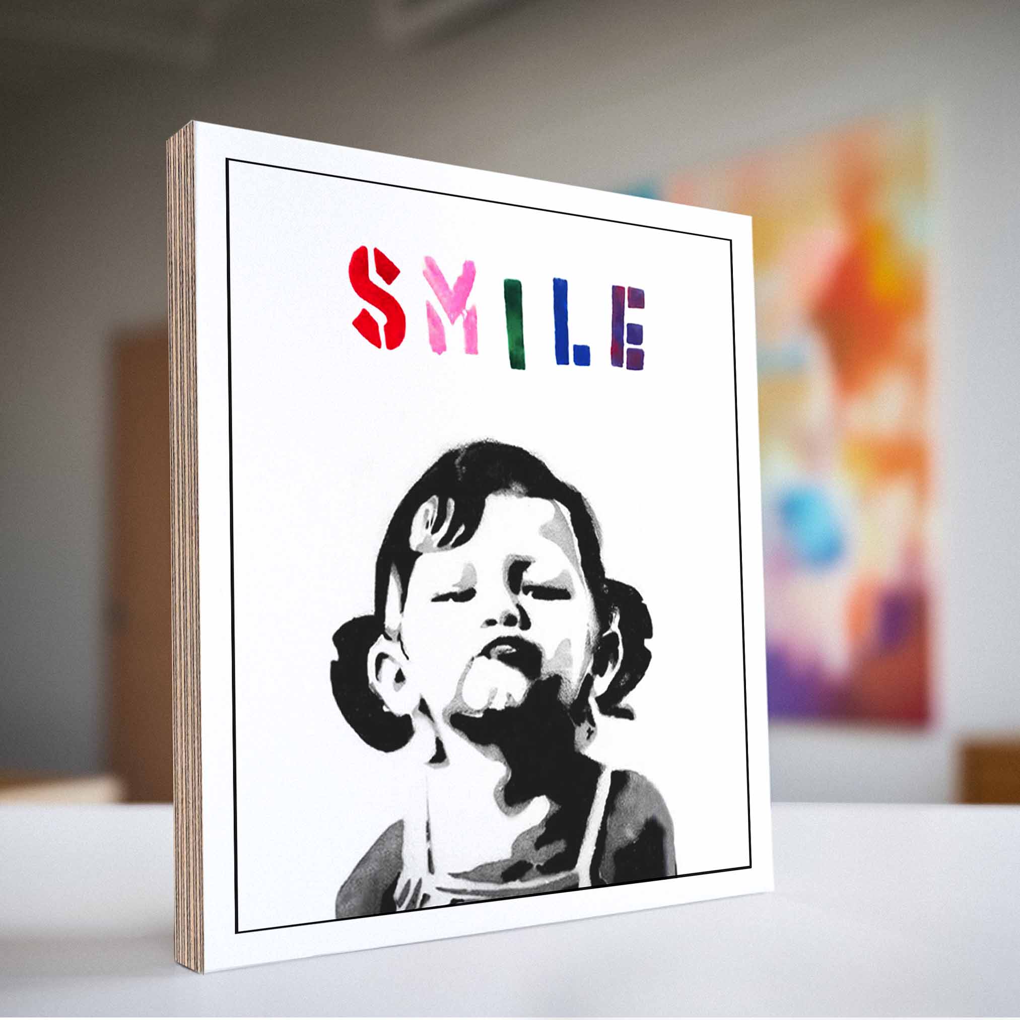 BANKSY - Smile