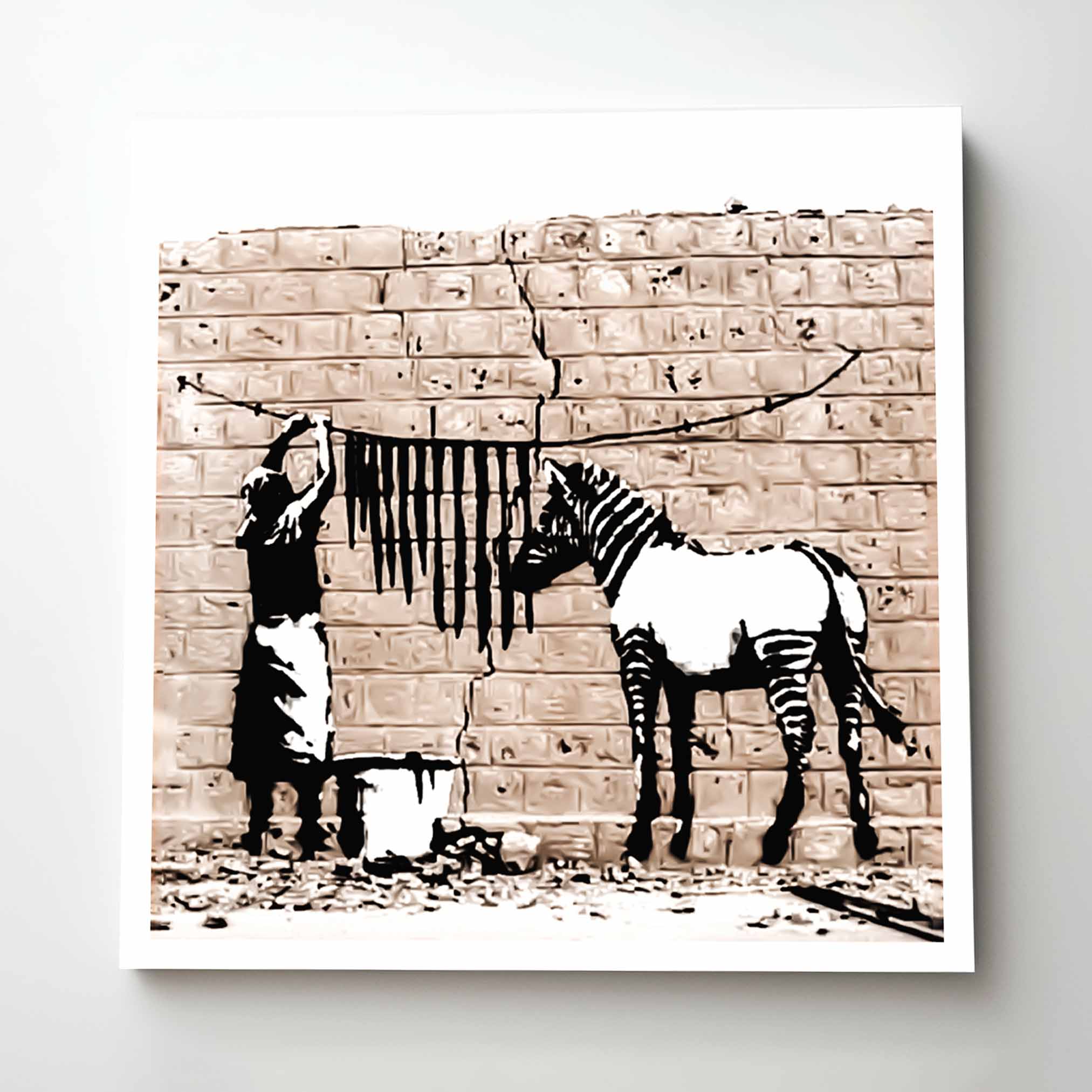 BANKSY - Zebra