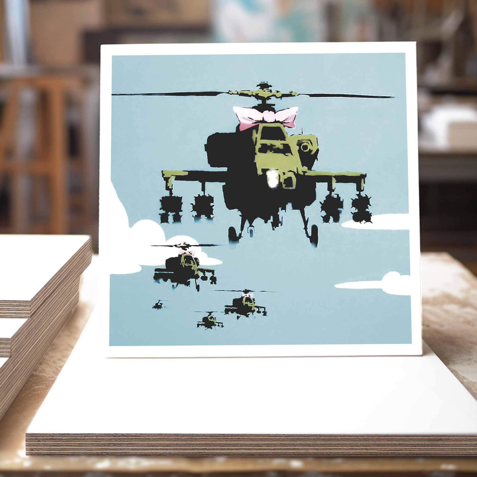 BANKSY - Hubschrauber