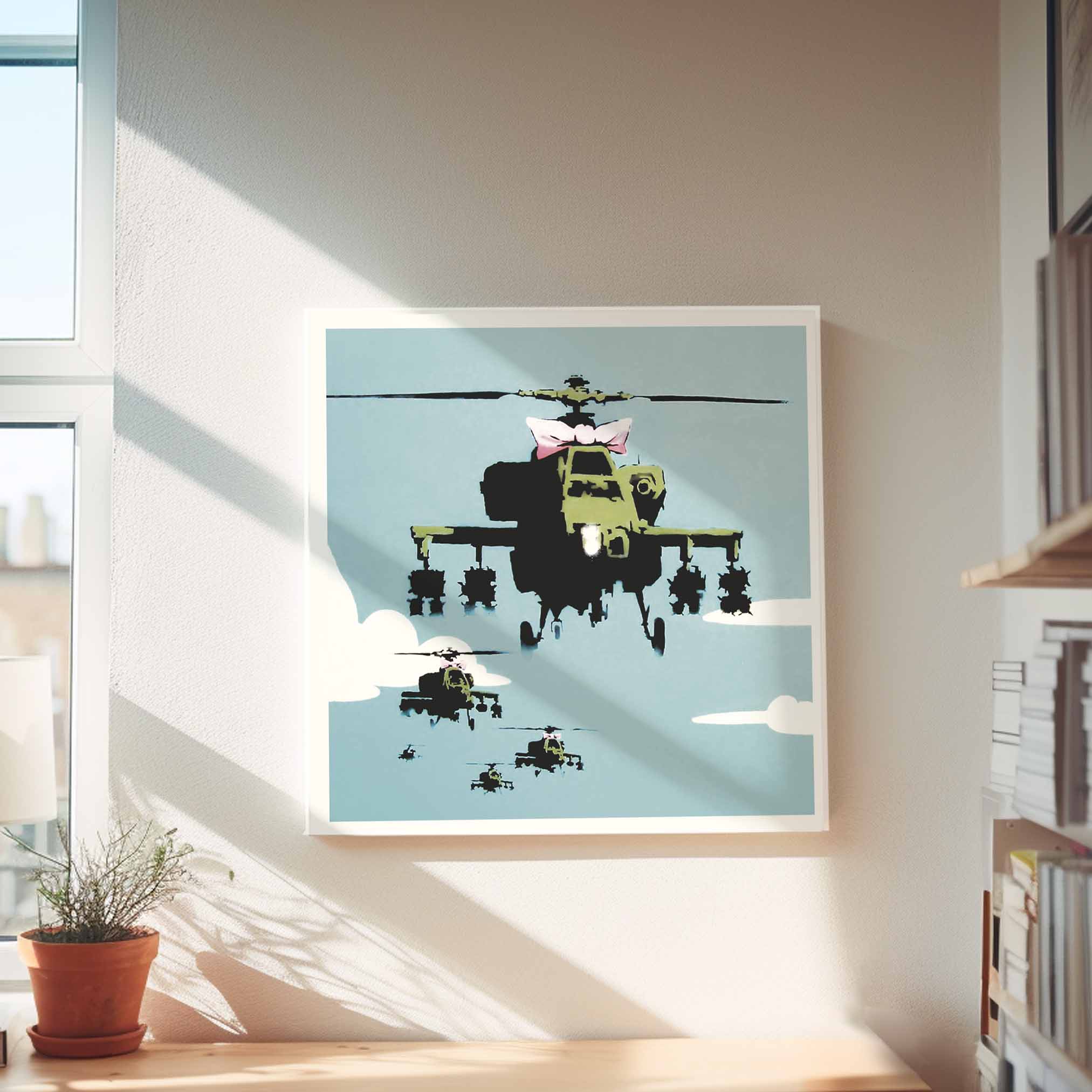 BANKSY - Hubschrauber