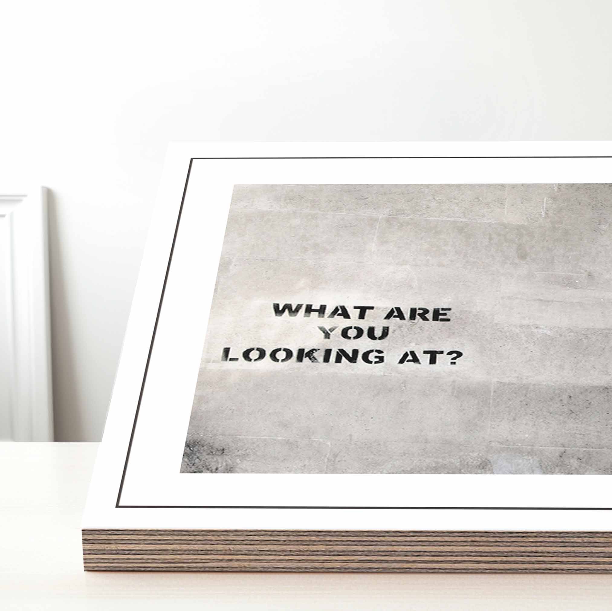 BANKSY - What are you looking at?