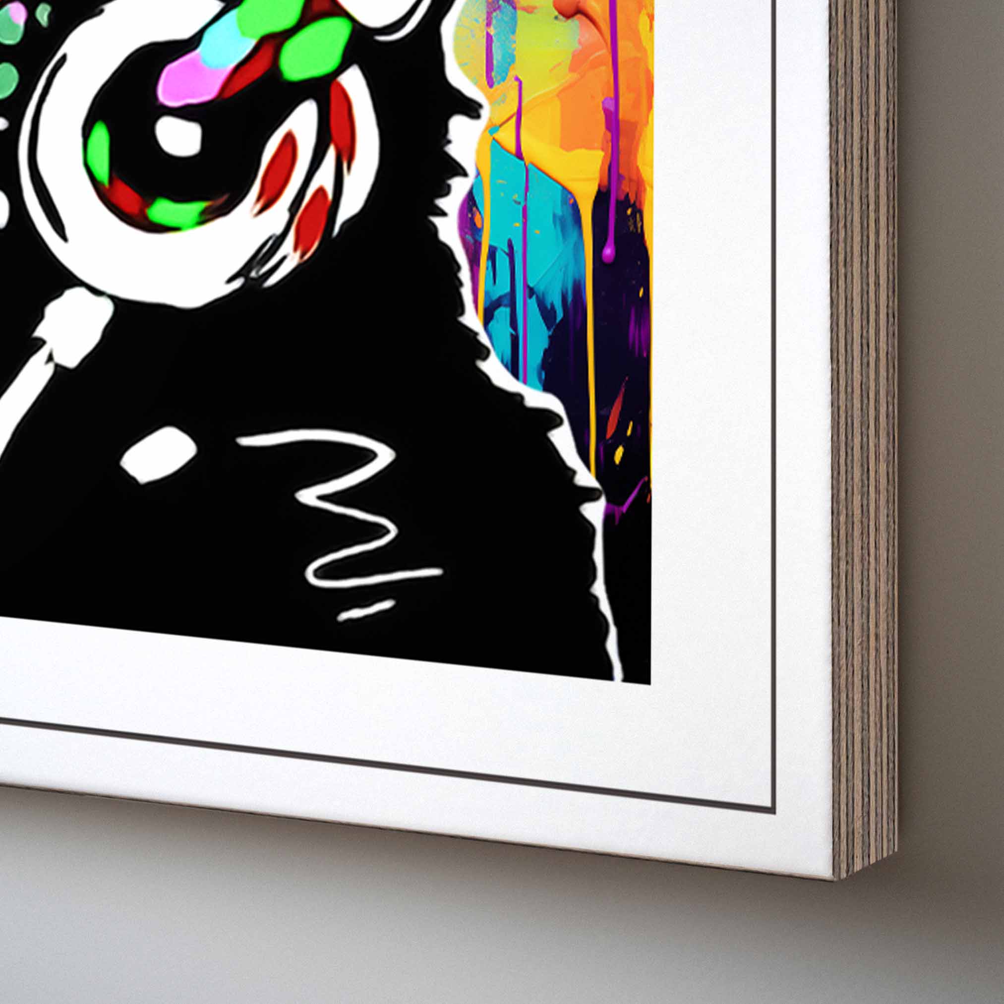 BANKSY - Thinking Ape