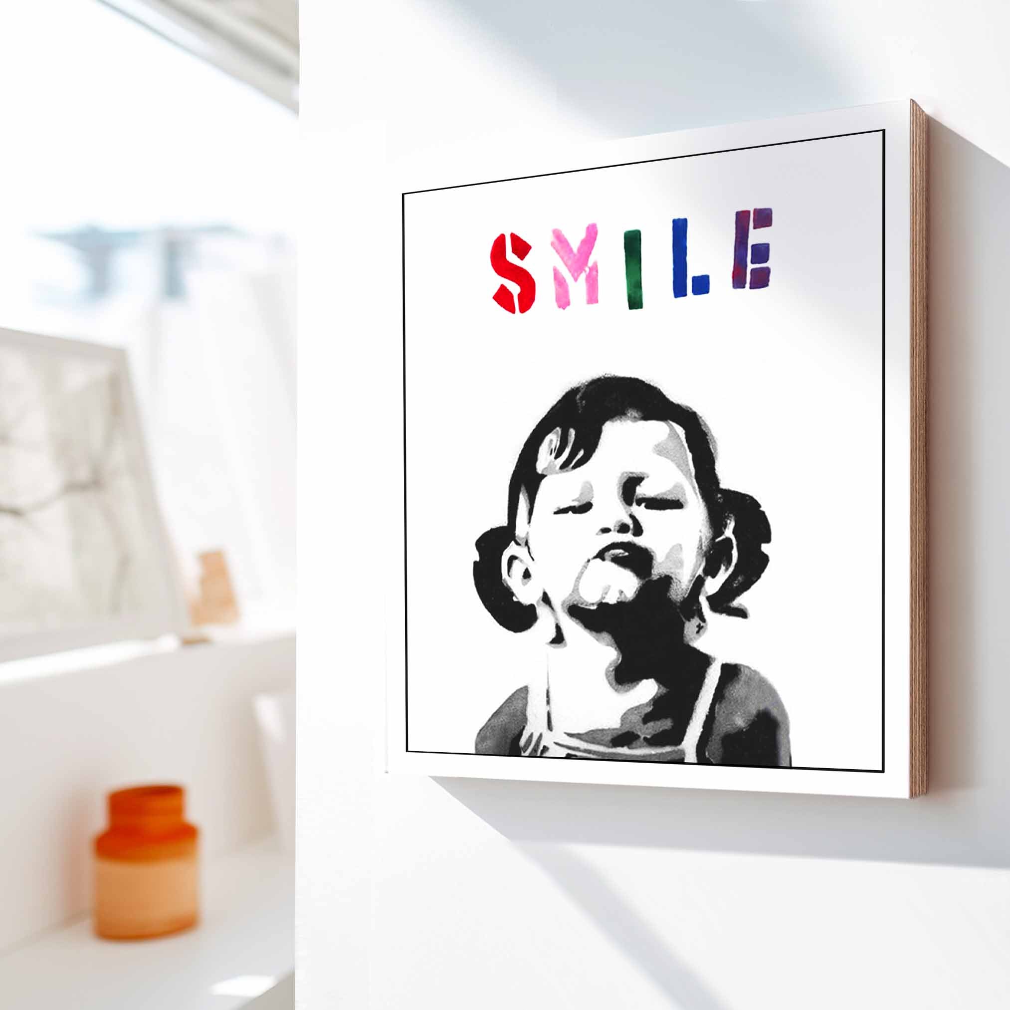 BANKSY - Smile