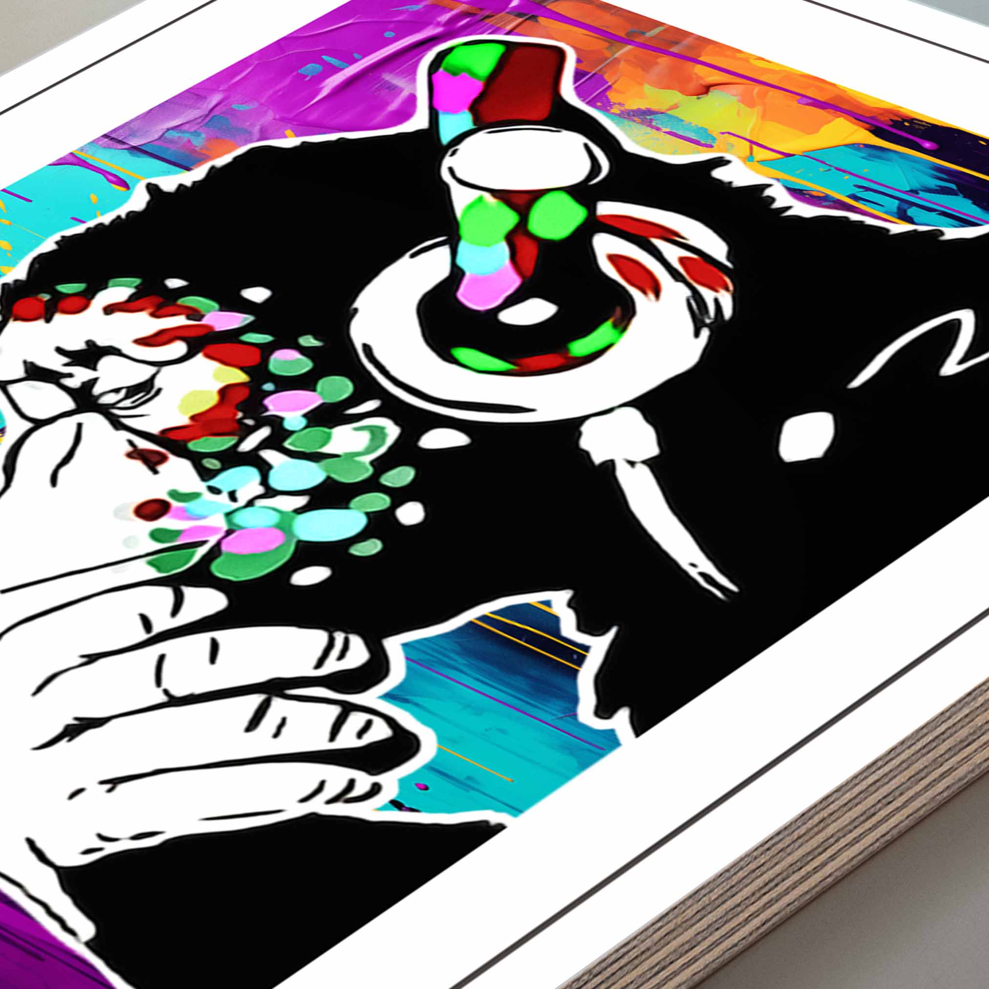 BANKSY - Thinking Ape