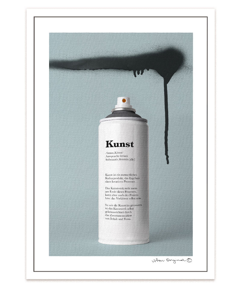 Spraydose als Metapher für die Definition von Kunst #A4 = 28x20 cm_exclude-this-tag