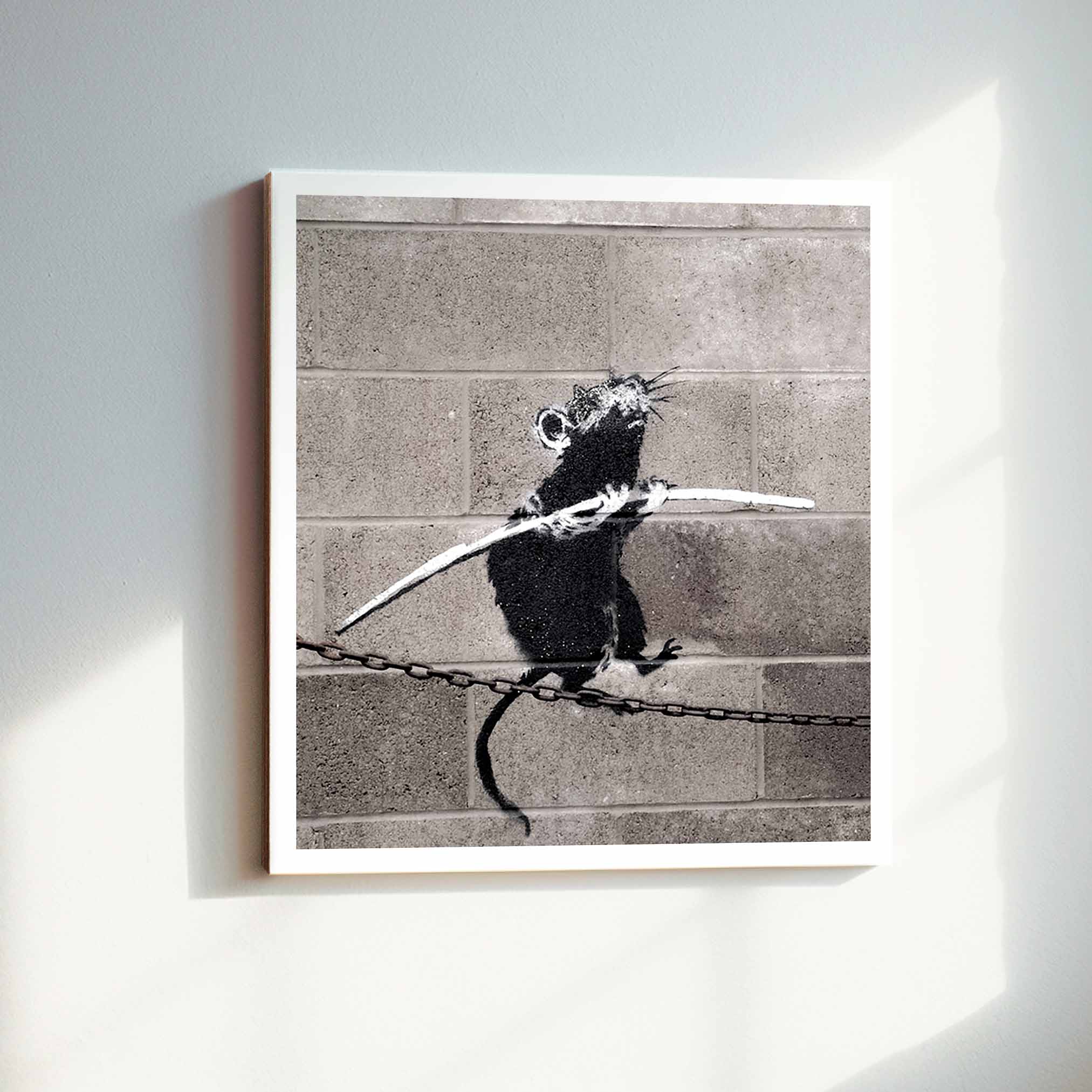 Banksy - Balancing Rat