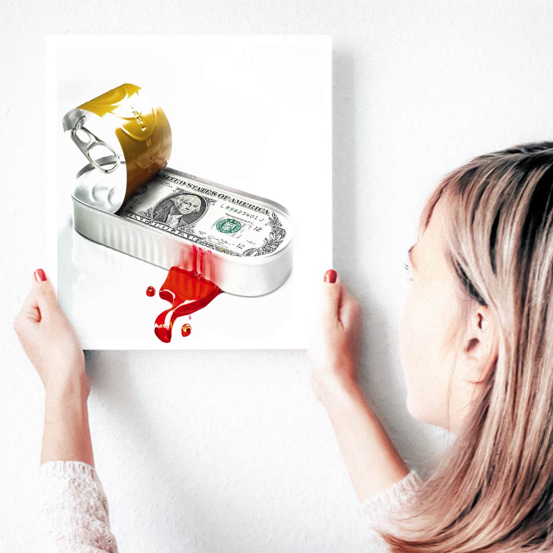 Kritische Kunst, die zum Nachdenken anregt: BAD BANKS
