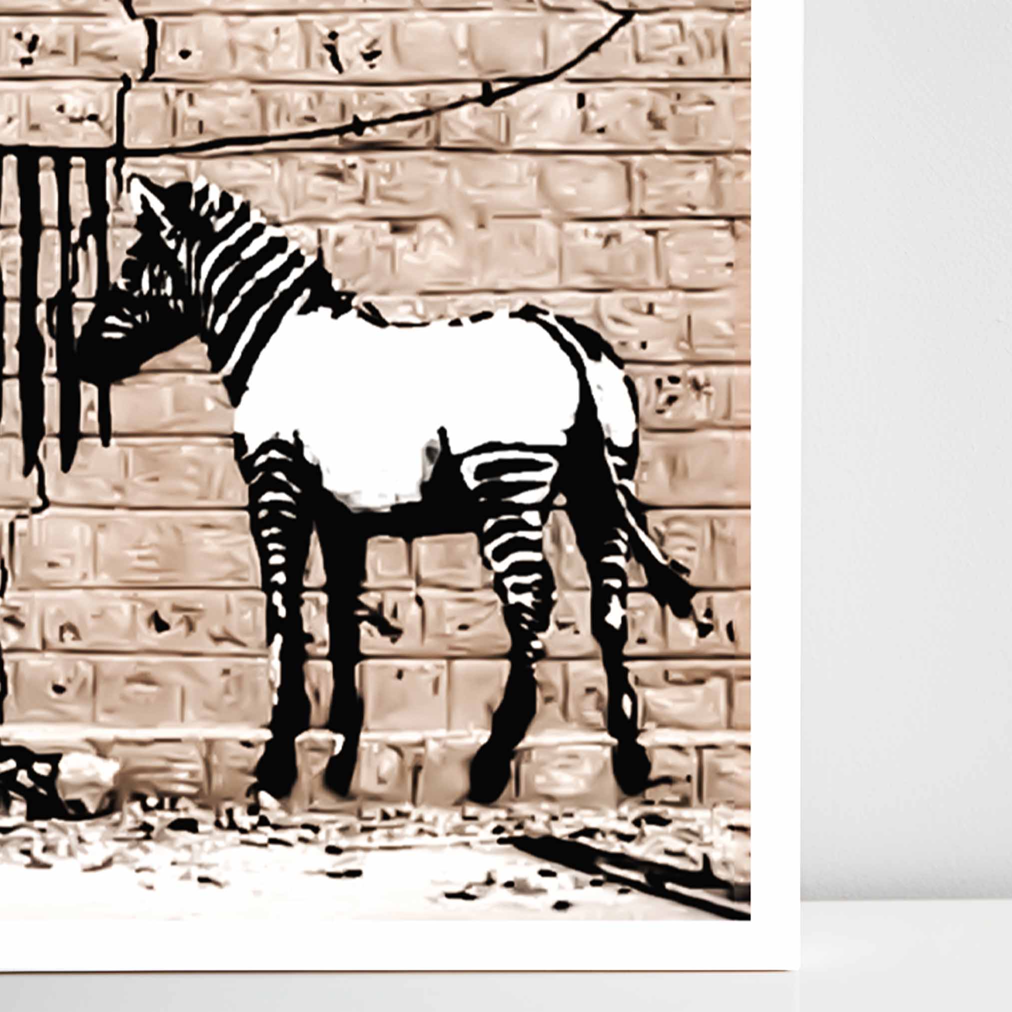 BANKSY - Zebra