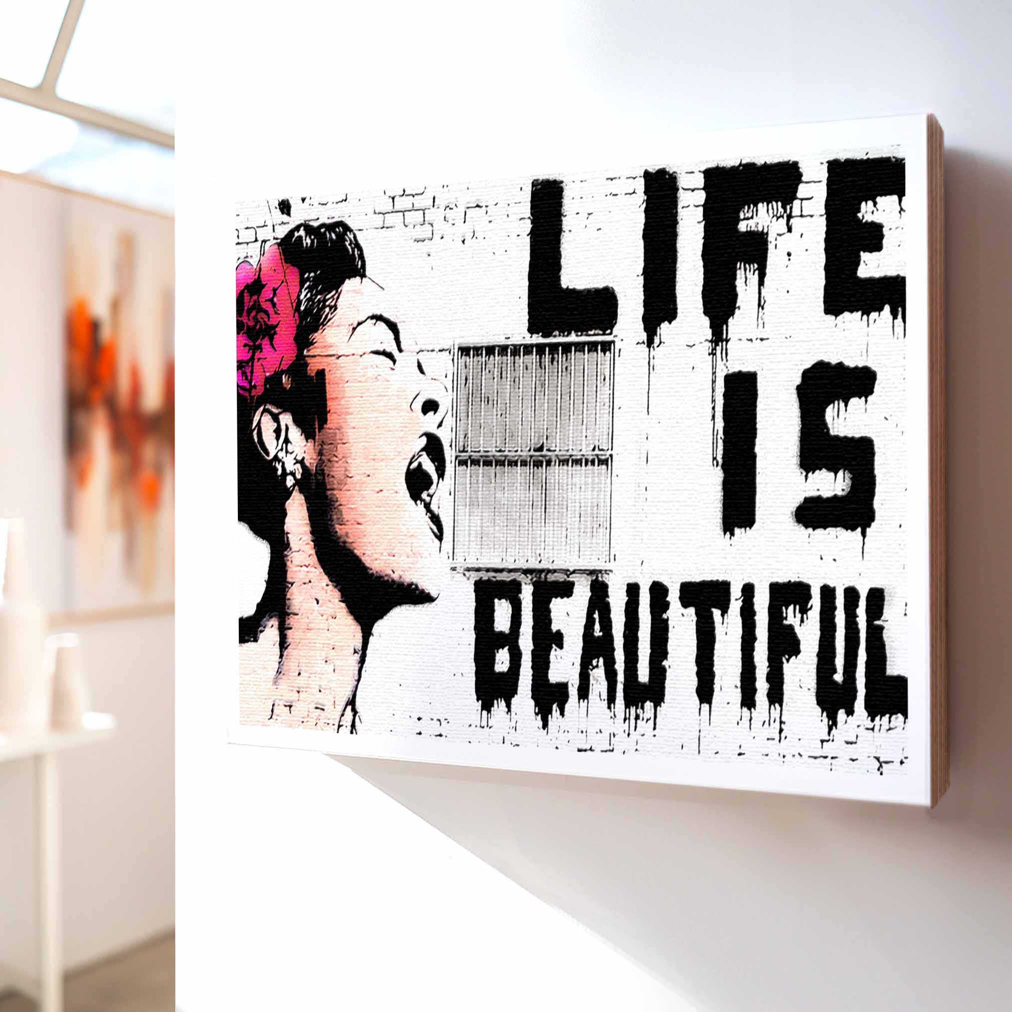 BANKSY - Life is Beautiful