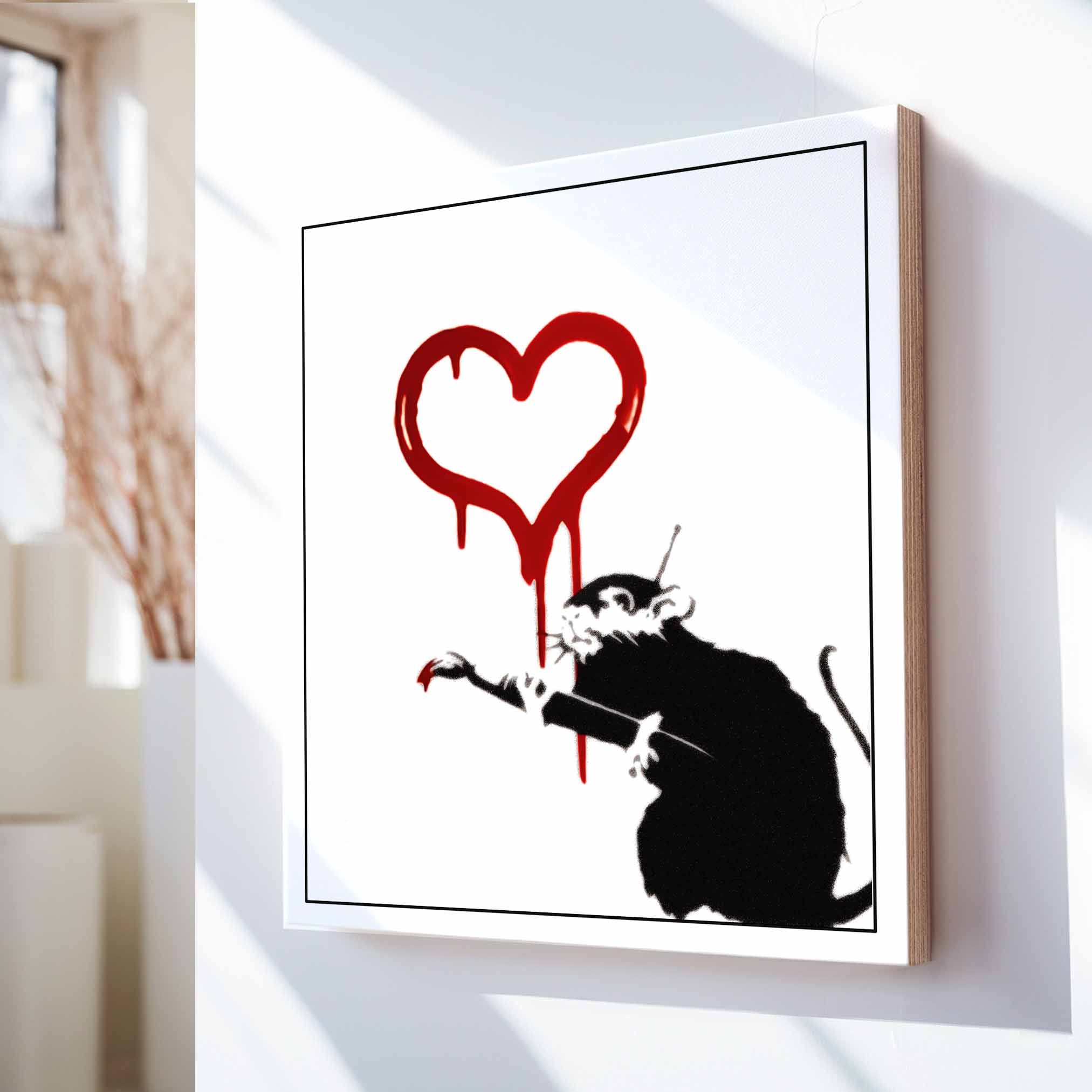 BANKSY - Brushing Rat