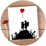 Banksy Emotional: Entdecke emotionale Kunstwerke von Banksy auf Holz, die bewegen und inspirieren.