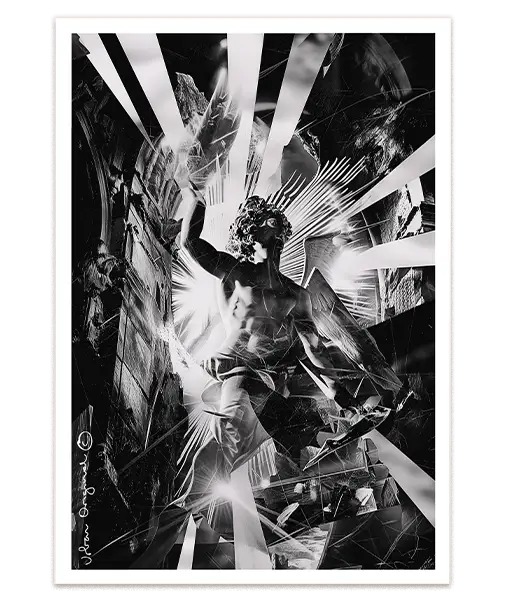 URBAN ORIGINALS © | Raving Angel | Abstract Rave Art | Fotokunst